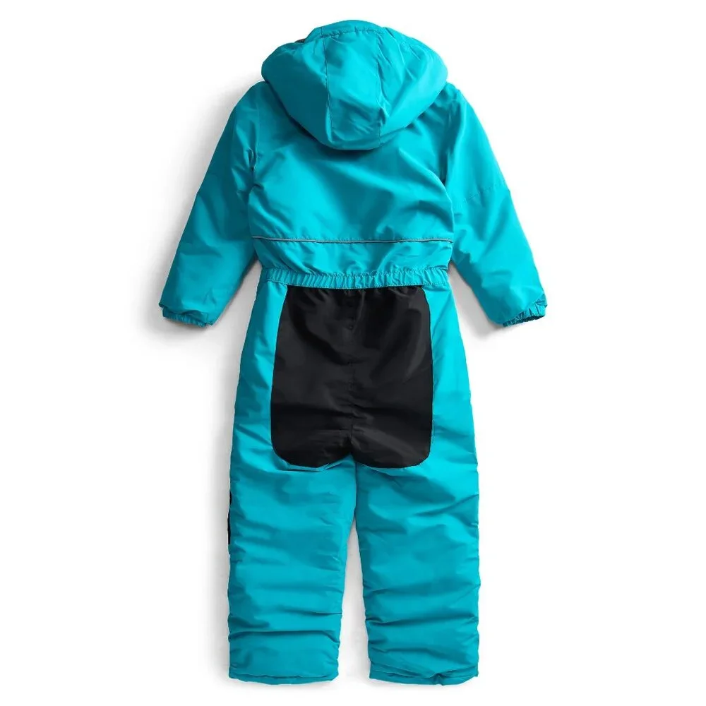 NEW Iceburg Girls Insulated One-Piece Snow Suit with Hood Turquoise